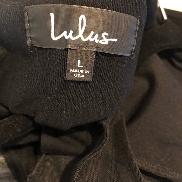 Lulu’s “I Promise Black Lace Skater Dress” - Picture 6 of 6